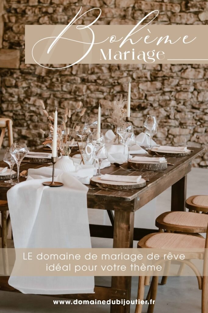 lieu de réception en Provençale mariage bohème chic