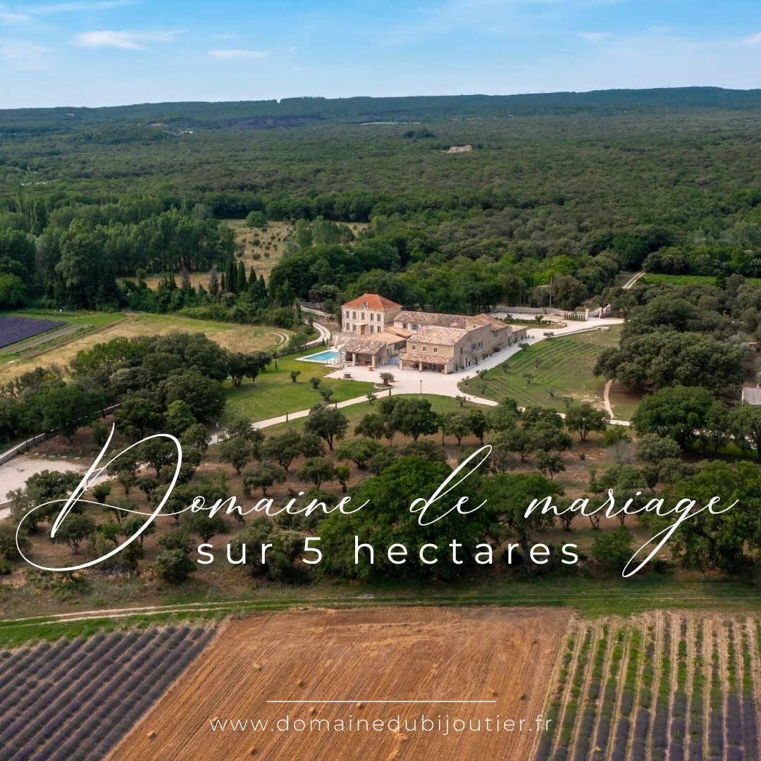 Domaine de mariage atypique en Provence, offrez-vous Le Domaine du Bijoutier et son parc de plus de 4 hectares 